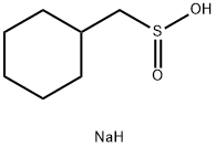 Cyclohexanemethanesulfinic acid, sodium salt (1:1) Structure