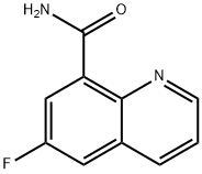 8-Quinolinecarboxamide, 6-fluoro- Structure