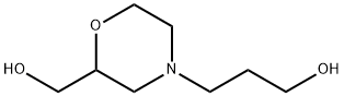 4-Morpholinepropanol,2-(hydroxymethyl)- 구조식 이미지