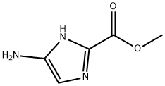 1H-Imidazole-2-carboxylic acid, 5-amino-, methyl ester 구조식 이미지