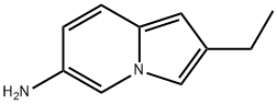 6-Indolizinamine, 2-ethyl- Structure