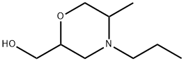 2-Morpholinemethanol, 5-methyl-4-propyl- 구조식 이미지