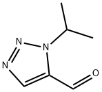 1H-1,2,3-Triazole-5-carboxaldehyde, 1-(1-methylethyl)- 구조식 이미지