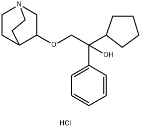 Penehyclidine HCl (Mixture of IsoMers) Structure