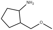 Cyclopentanamine, 2-(methoxymethyl)- Structure