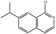 Isoquinoline, 1-chloro-7-(1-methylethyl)- Structure