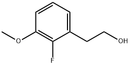 Benzeneethanol, 2-fluoro-3-methoxy- 구조식 이미지