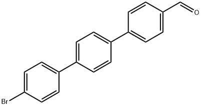 [1,1':4',1''-Terphenyl]-4-carboxaldehyde, 4''-bromo- 구조식 이미지