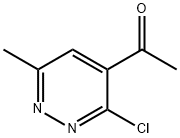 1-(3-chloro-6-methyl-4-pyridazinyl)-Ethanone Structure