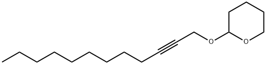 2H-Pyran, 2-(2-dodecyn-1-yloxy)tetrahydro- 구조식 이미지