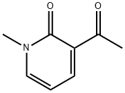 2(1H)-Pyridinone, 3-acetyl-1-methyl- Structure