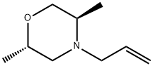 Morpholine,2,5-dimethyl-4-(2-propenyl)-,trans- Structure