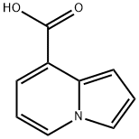 8-Indolizinecarboxylic acid Structure