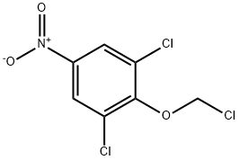 Benzene, 1,3-dichloro-2-(chloromethoxy)-5-nitro- Structure