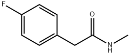 Benzeneacetamide, 4-fluoro-N-methyl- Structure