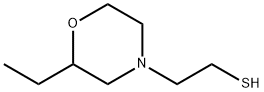 4-Morpholineethanethiol,2-ethyl- 구조식 이미지