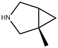 3-Azabicyclo[3.1.0]hexane, 1-methyl-, (1S)- (9CI) Structure