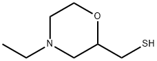 2-Morpholinemethanethiol, 4-ethyl- 구조식 이미지