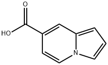 indolizine-7-carboxylic acid Structure