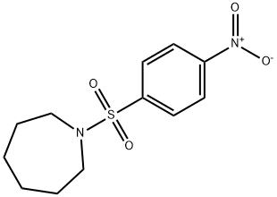 1H-Azepine, hexahydro-1-[(4-nitrophenyl)sulfonyl]- 구조식 이미지