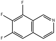 6,7,8-trifluoroisoquinoline 구조식 이미지