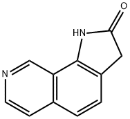 2H-Pyrrolo[3,2-h]isoquinolin-2-one, 1,3-dihydro- Structure