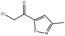 2-chloro-1-(3-methyl-1,2-oxazol-5-yl)ethan-1-one 구조식 이미지