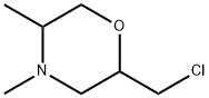 Morpholine, 2-(chloromethyl)-4,5-dimethyl Structure
