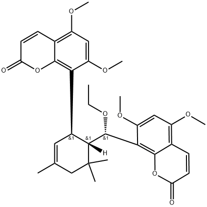 Toddalosin ethyl ether Structure