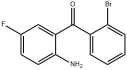 Methanone, (2-amino-5-fluorophenyl)(2-bromophenyl)- Structure