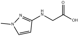 N-(1-methyl-1H-pyrazol-3-yl)glycine Structure