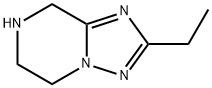 [1,2,4]Triazolo[1,5-a]pyrazine, 2-ethyl-5,6,7,8-tetrahydro- Structure