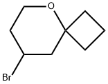 8-Bromo-5-oxaspiro[3.5]nonane Structure