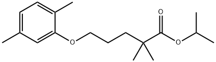 Gemfibrozil Isopropyl Ester Structure
