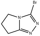 5H-Pyrrolo[2,1-c]-1,2,4-triazole, 3-bromo-6,7-dihydro- Structure