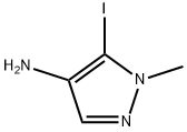1H-Pyrazol-4-amine, 5-iodo-1-methyl- Structure