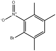 Benzene, 2-bromo-1,4,5-trimethyl-3-nitro- Structure