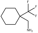 Cyclohexanemethanamine, 1-(trifluoromethyl)- Structure