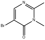 4(3H)-Pyrimidinone, 5-bromo-2,3-dimethyl- 구조식 이미지