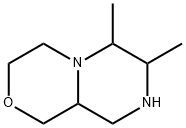 Pyrazino[2,1-c][1,4]oxazine, octahydro-6,7-dimethyl- Structure