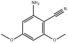 Benzonitrile, 2-amino-4,6-dimethoxy- 구조식 이미지