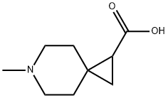 6-Azaspiro[2.5]octane-1-carboxylic acid, 6-methyl- Structure