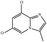 Imidazo[1,2-a]pyridine, 6,8-dichloro-3-methyl- Structure