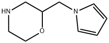 Morpholine, 2-(1H-pyrrol-1-ylmethyl)- 구조식 이미지
