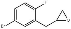 Oxirane, 2-[(5-bromo-2-fluorophenyl)methyl]- Structure