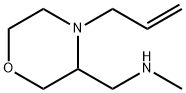 3-Morpholinemethanamine, N-methyl-4-(2-propen-1-yl)- Structure