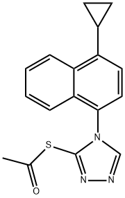 Lesinurad Impurity 12 Structure