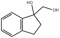 1H-Indene-1-methanol, 2,3-dihydro-1-hydroxy- Structure