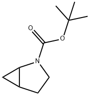 2-Azabicyclo[3.1.0]hexane-2-carboxylic acid, 1,1-dimethylethyl ester Structure