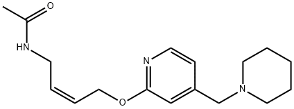 Lafutidine Impurity 10 구조식 이미지